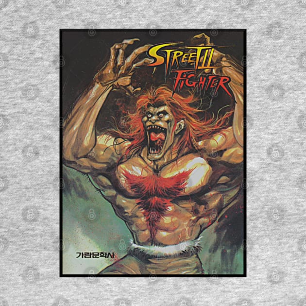 Blanka - Korean Street Fighter 2 Manga by retroworldkorea